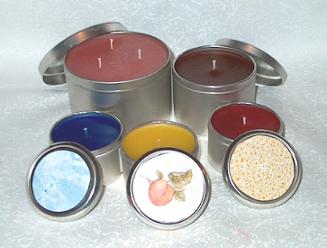 Slip Tin Candles